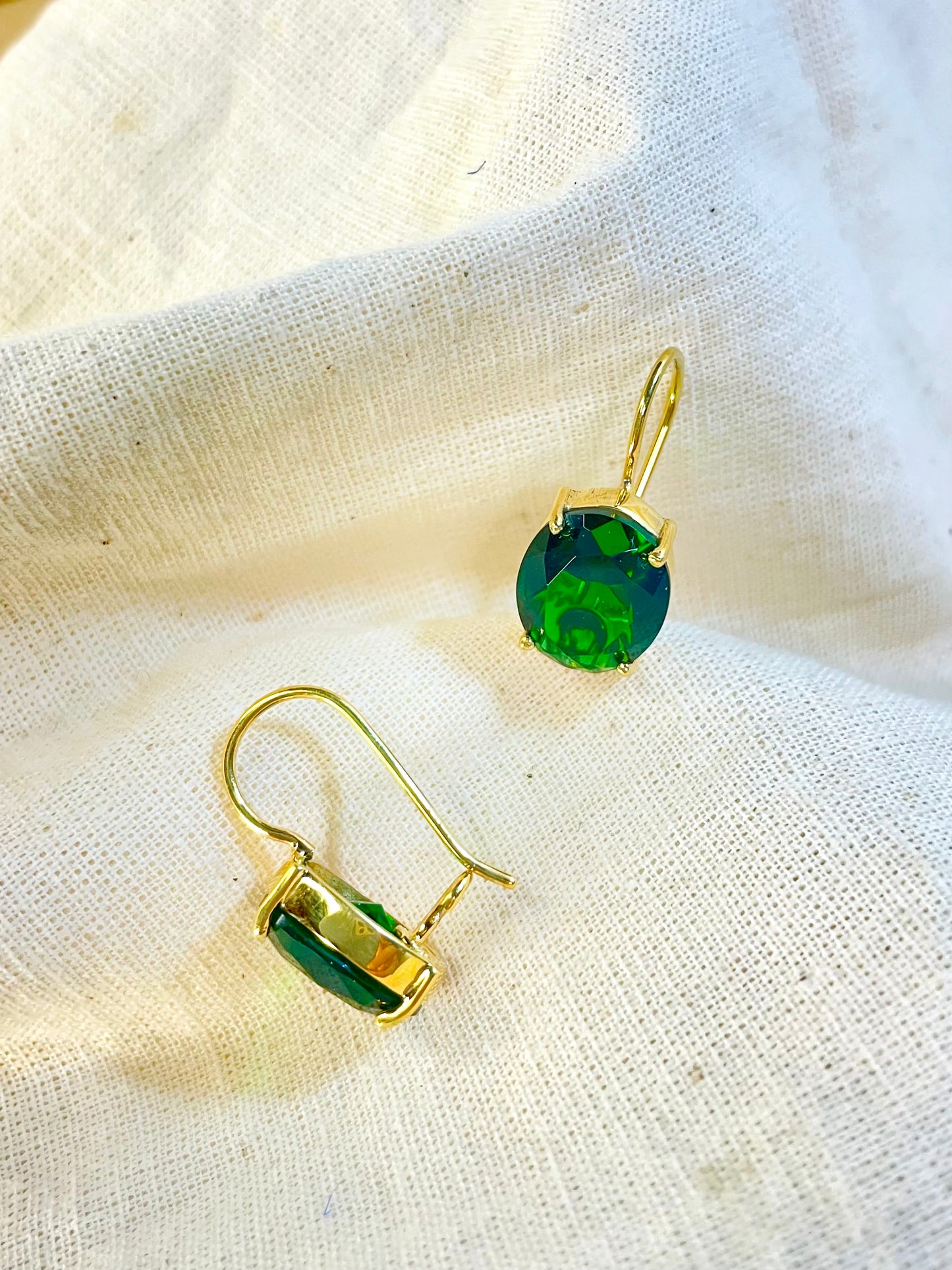 Arete Cierre Seguro Cistal Verde