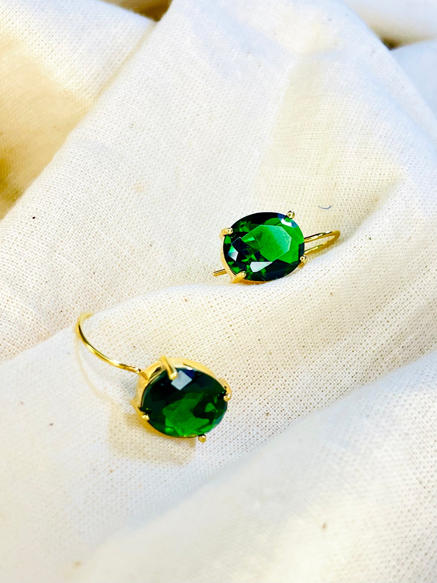 Arete Cierre Seguro Cistal Verde