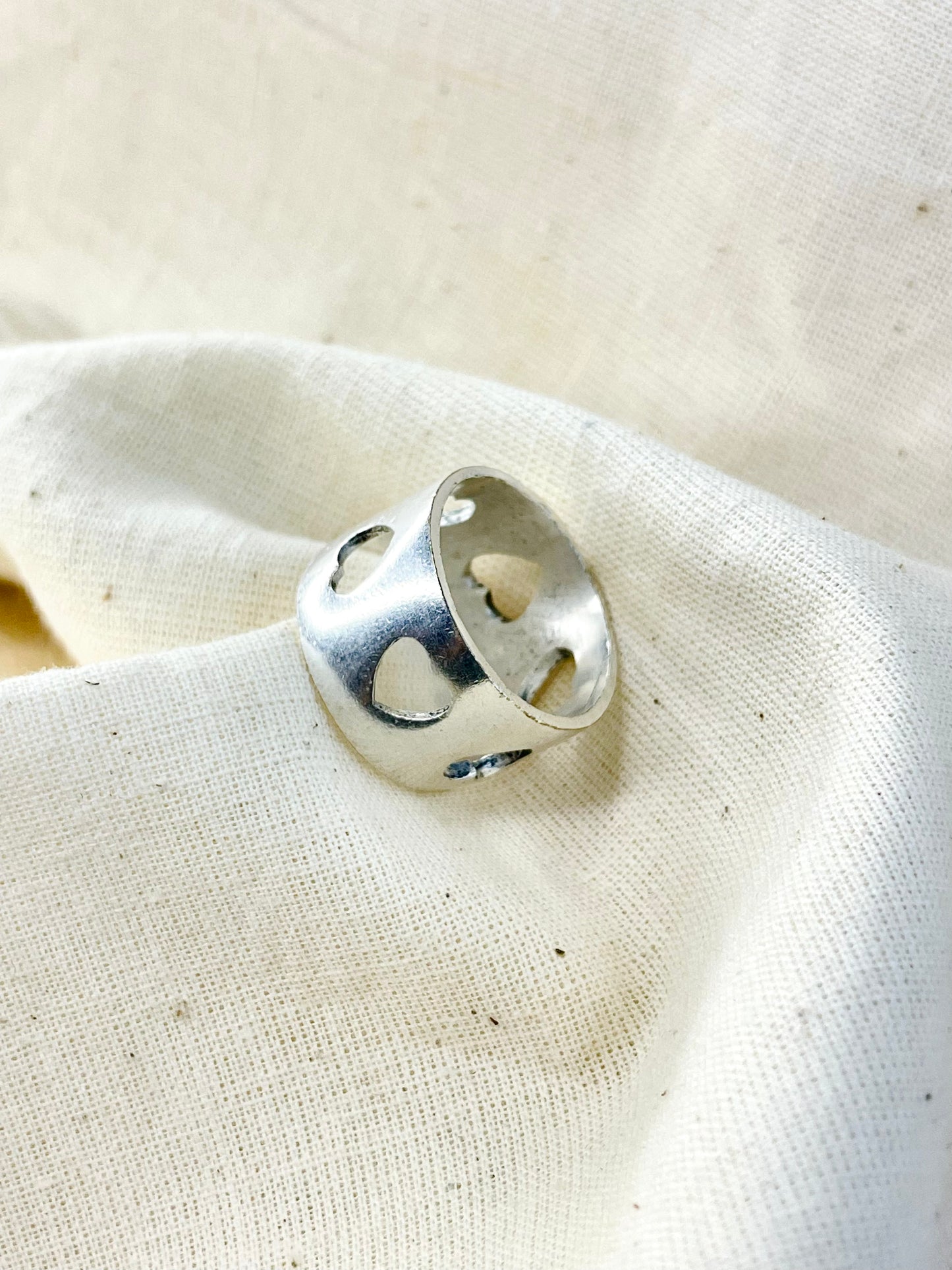 Anillo Corazones