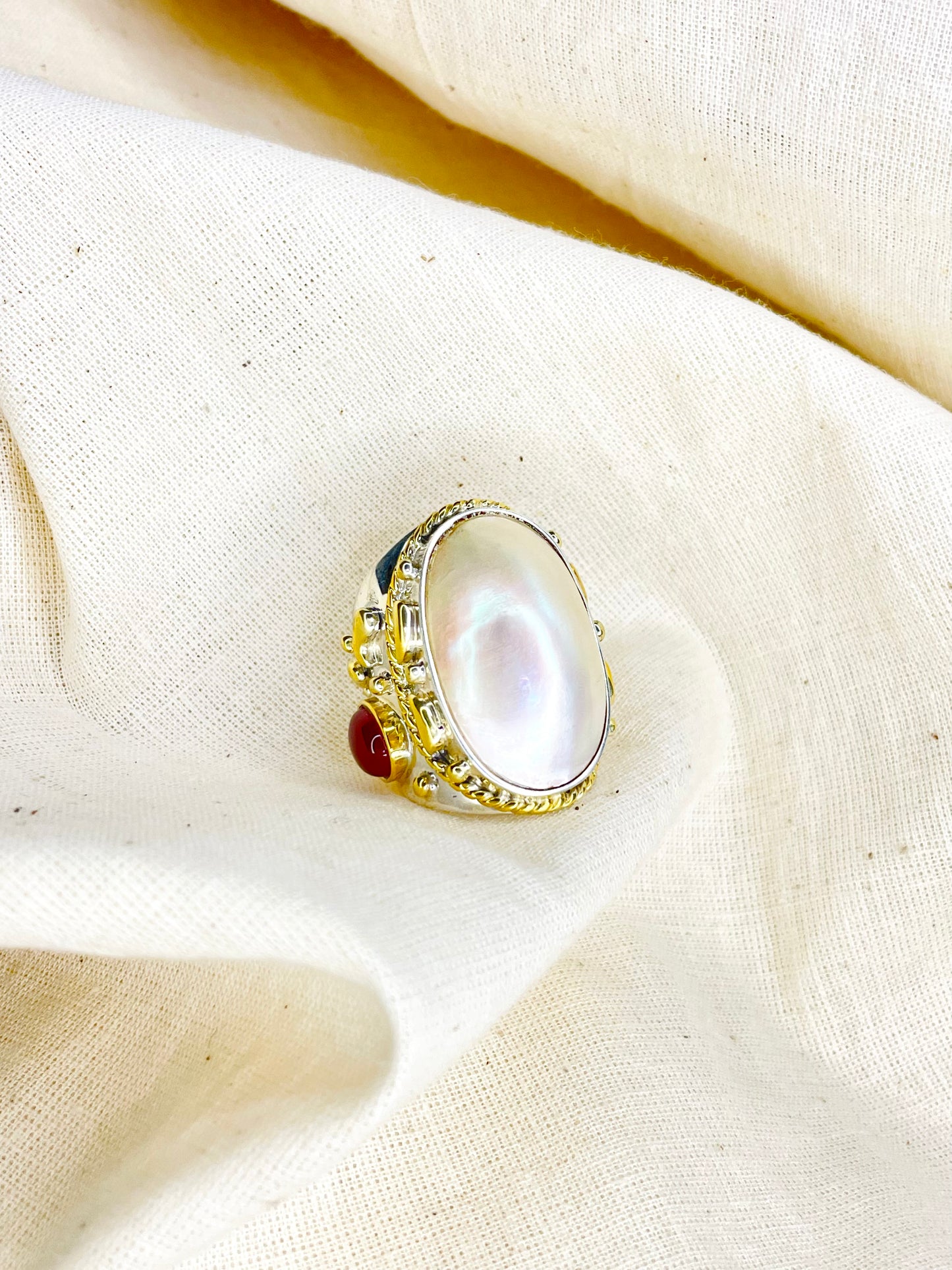Anillo Madre Perla