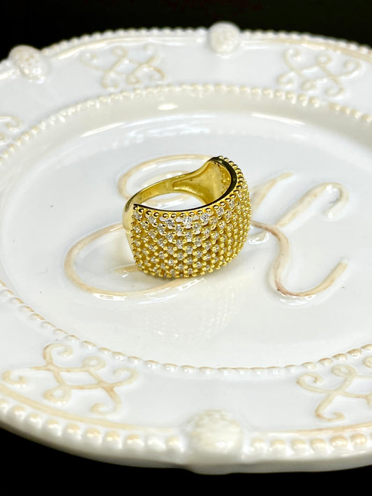 Anillo Grueso Zircones