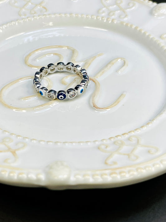 Anillo Ojitos Zircones