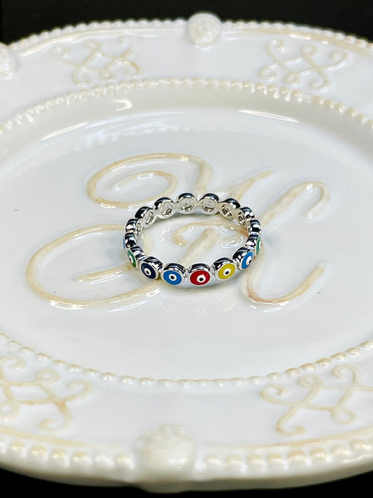 Anillo Ojitos Colores