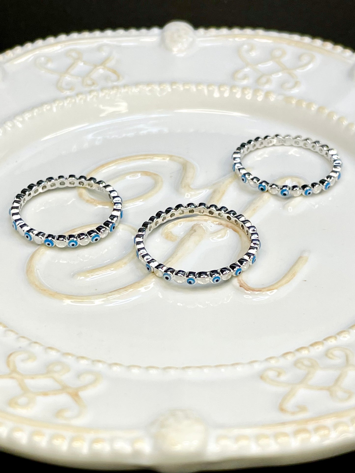 Anillo Ojitos Celestes