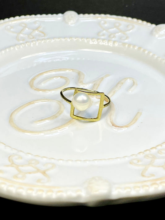 Anillo Perla