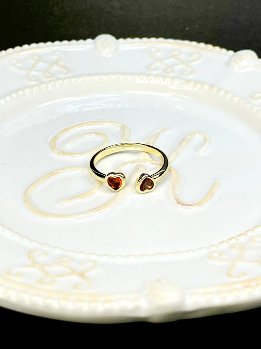 Anillo Corazones