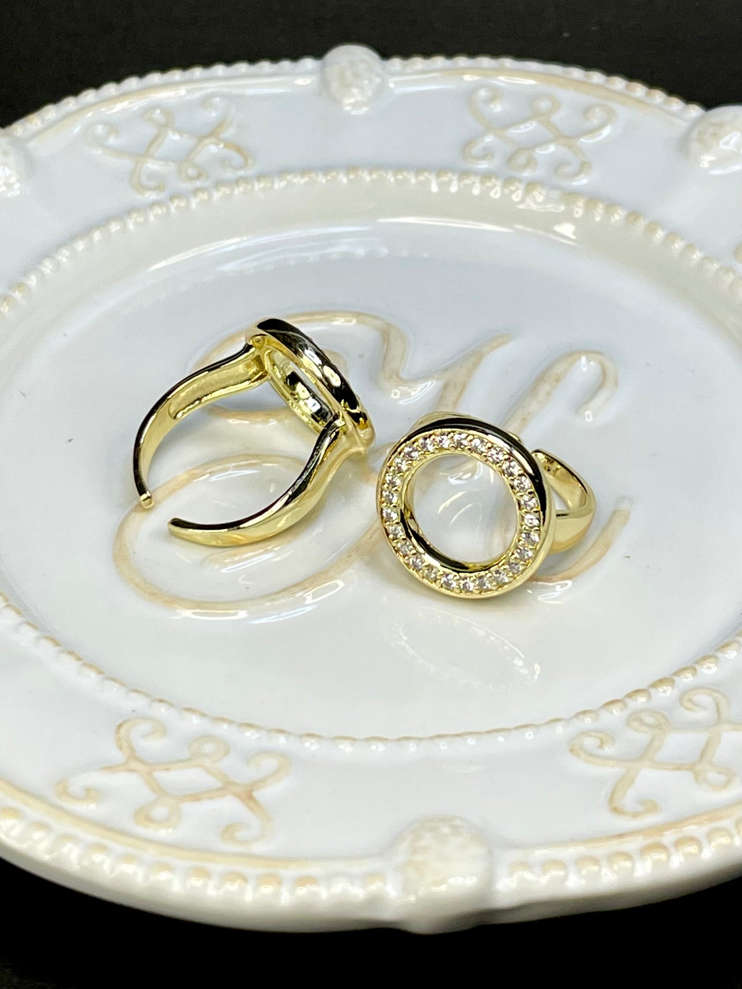 Anillo Circulo Cz