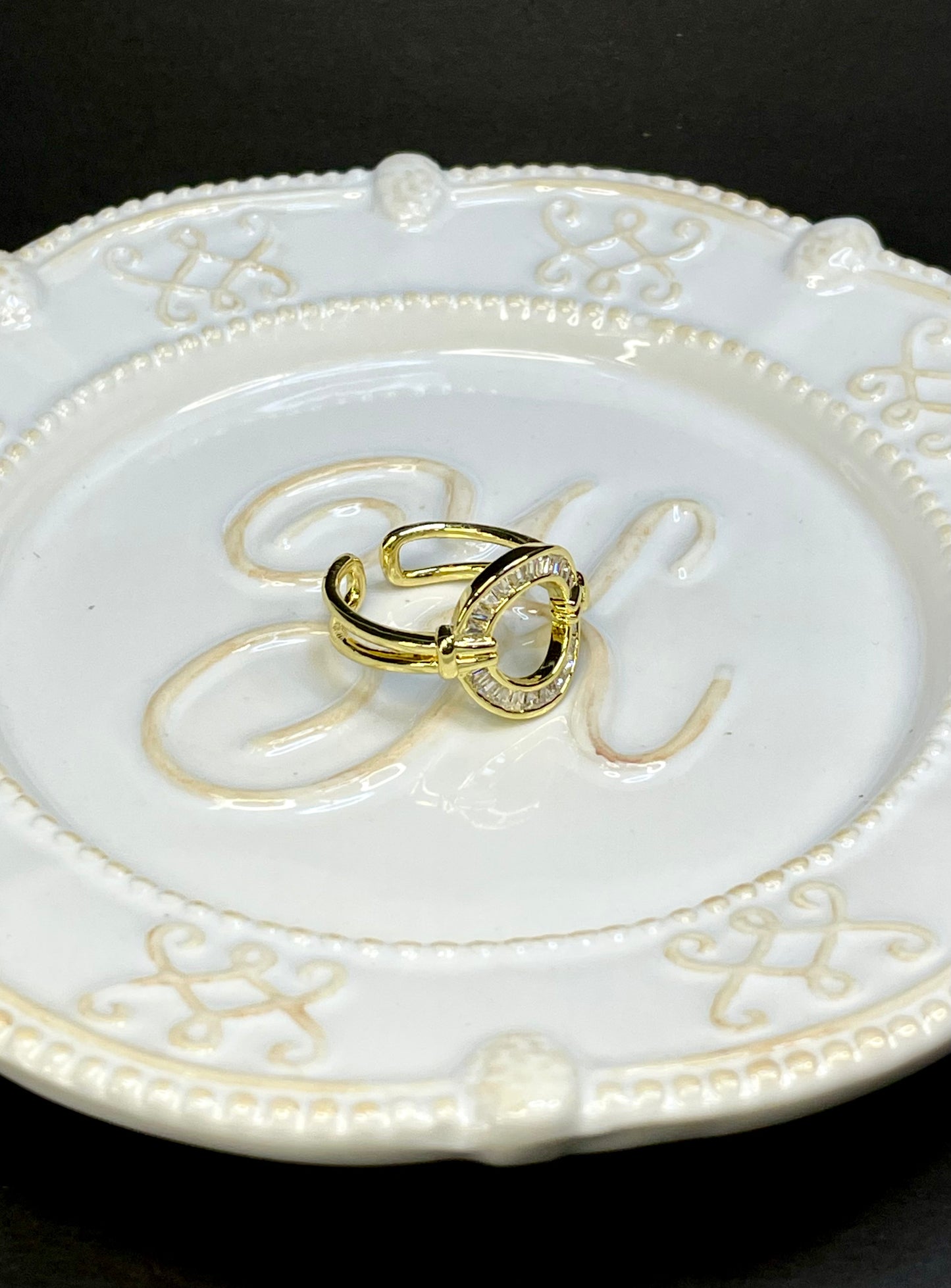 Anillo Circulo Cz