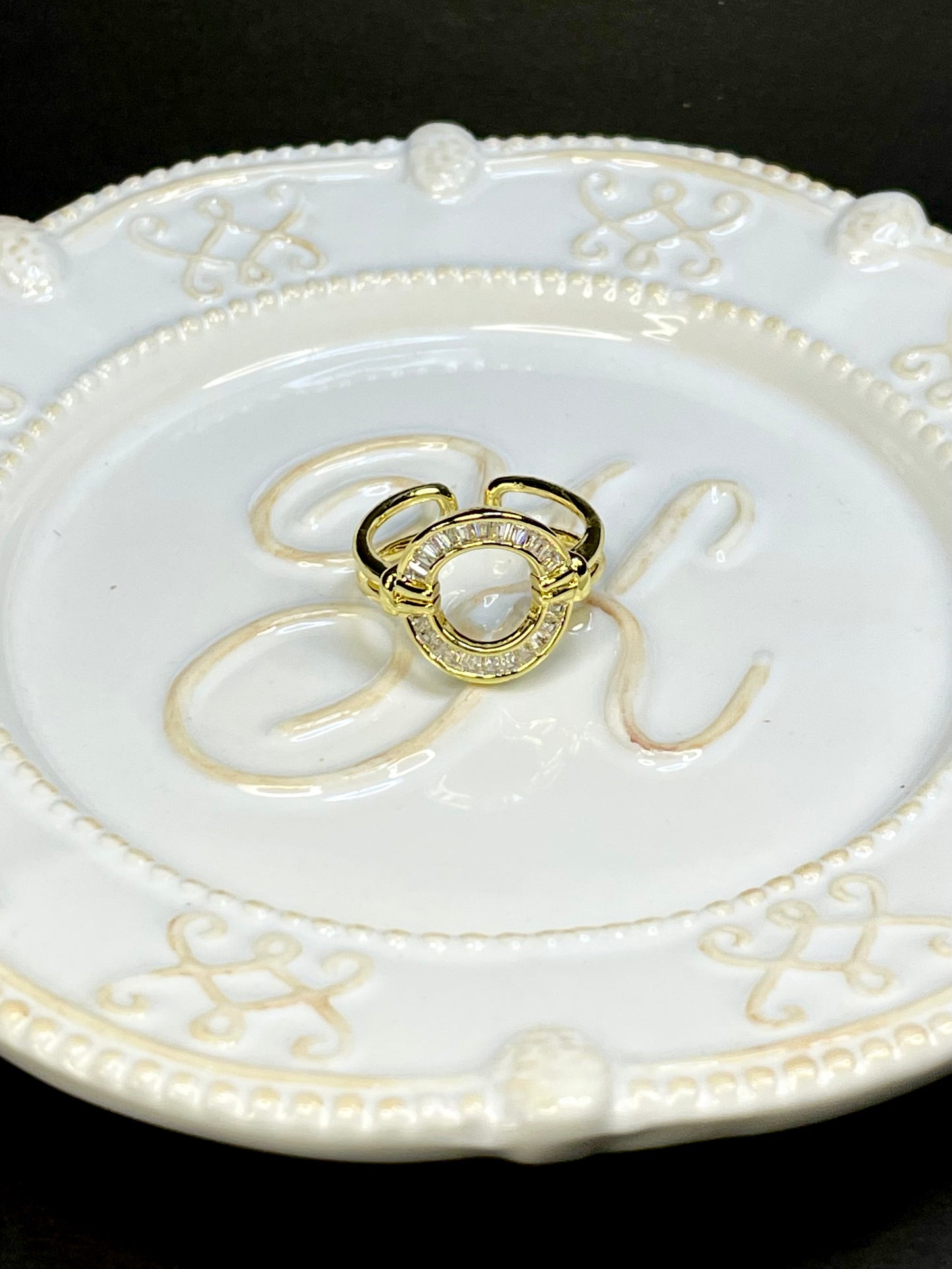 Anillo Circulo Cz