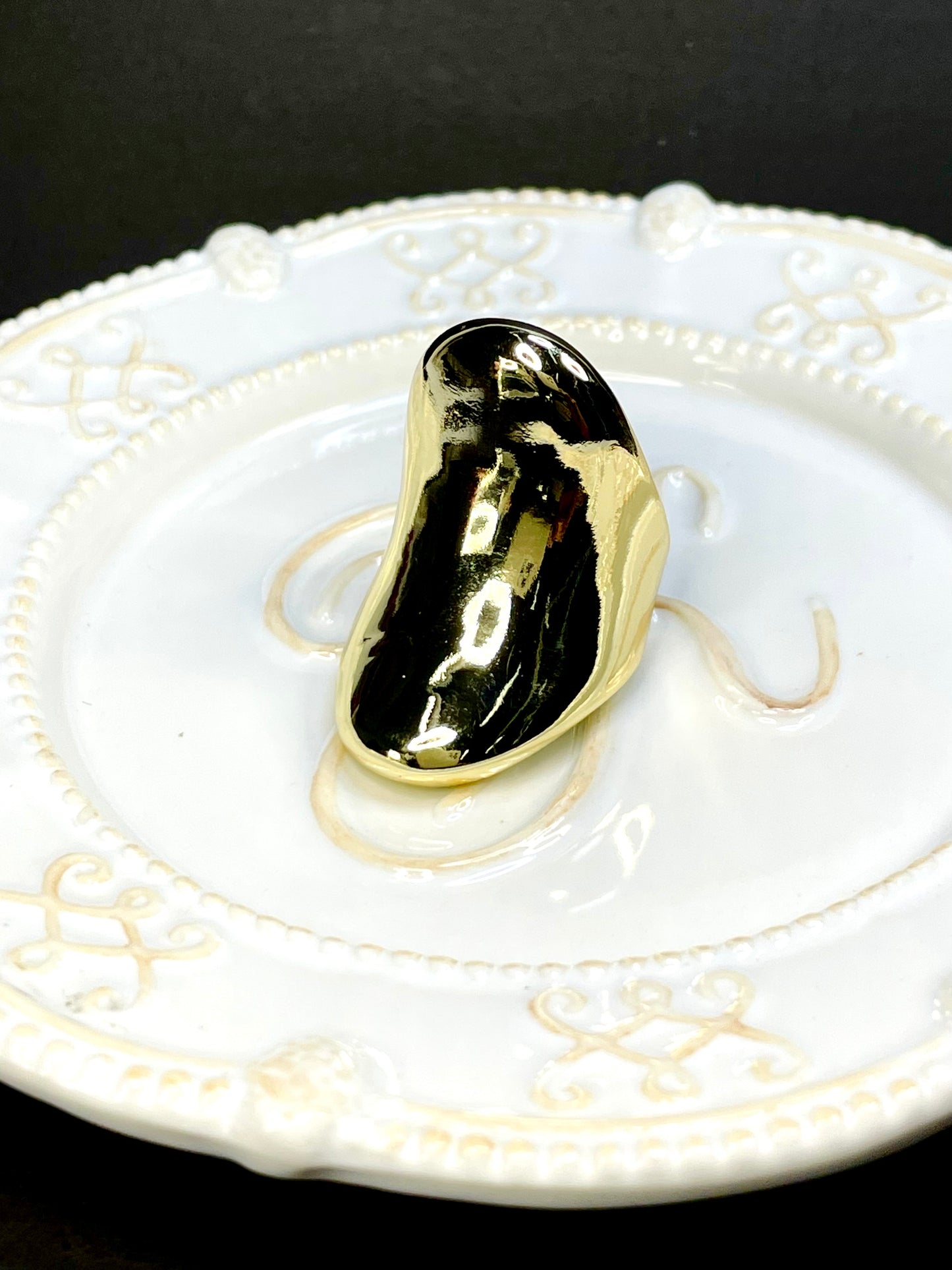 Anillo Grande Dorado