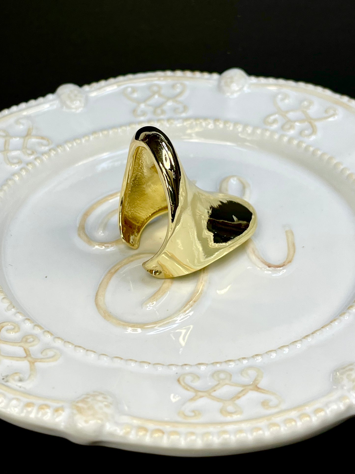 Anillo Grande Dorado