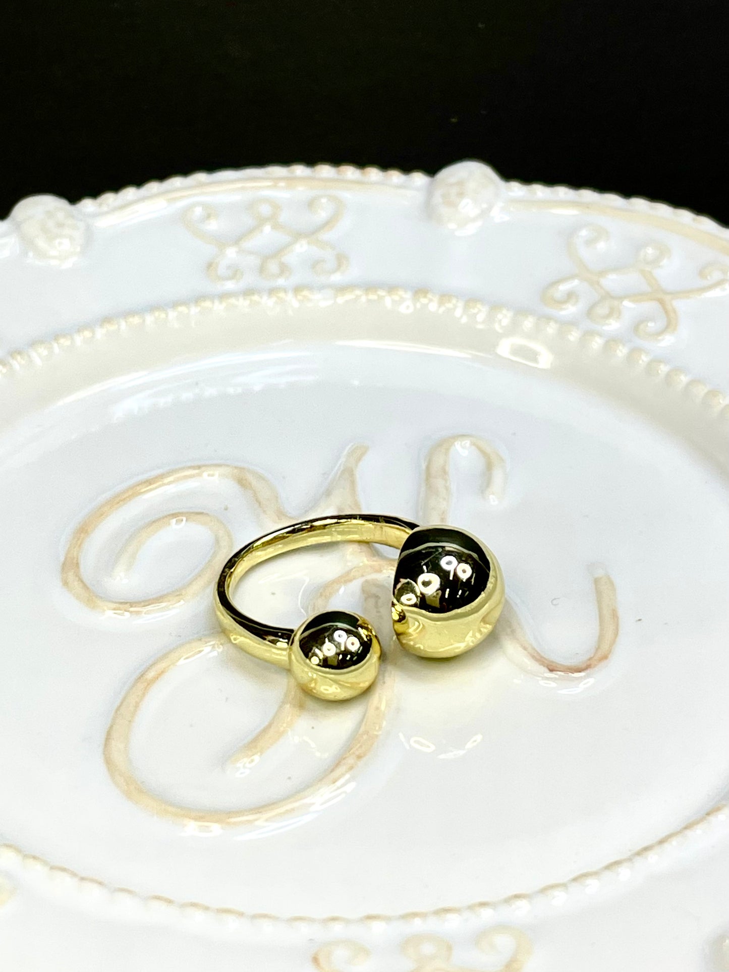Anillo Bolitas