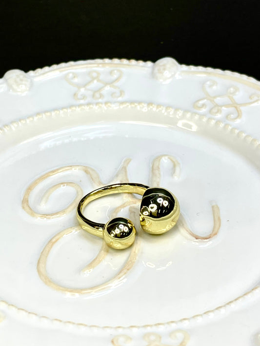 Anillo Bolitas