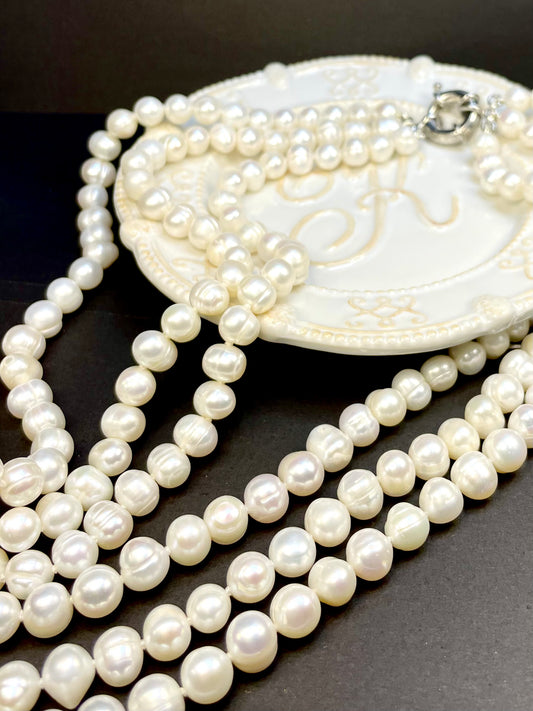 Collar Perlas 3 Ristras