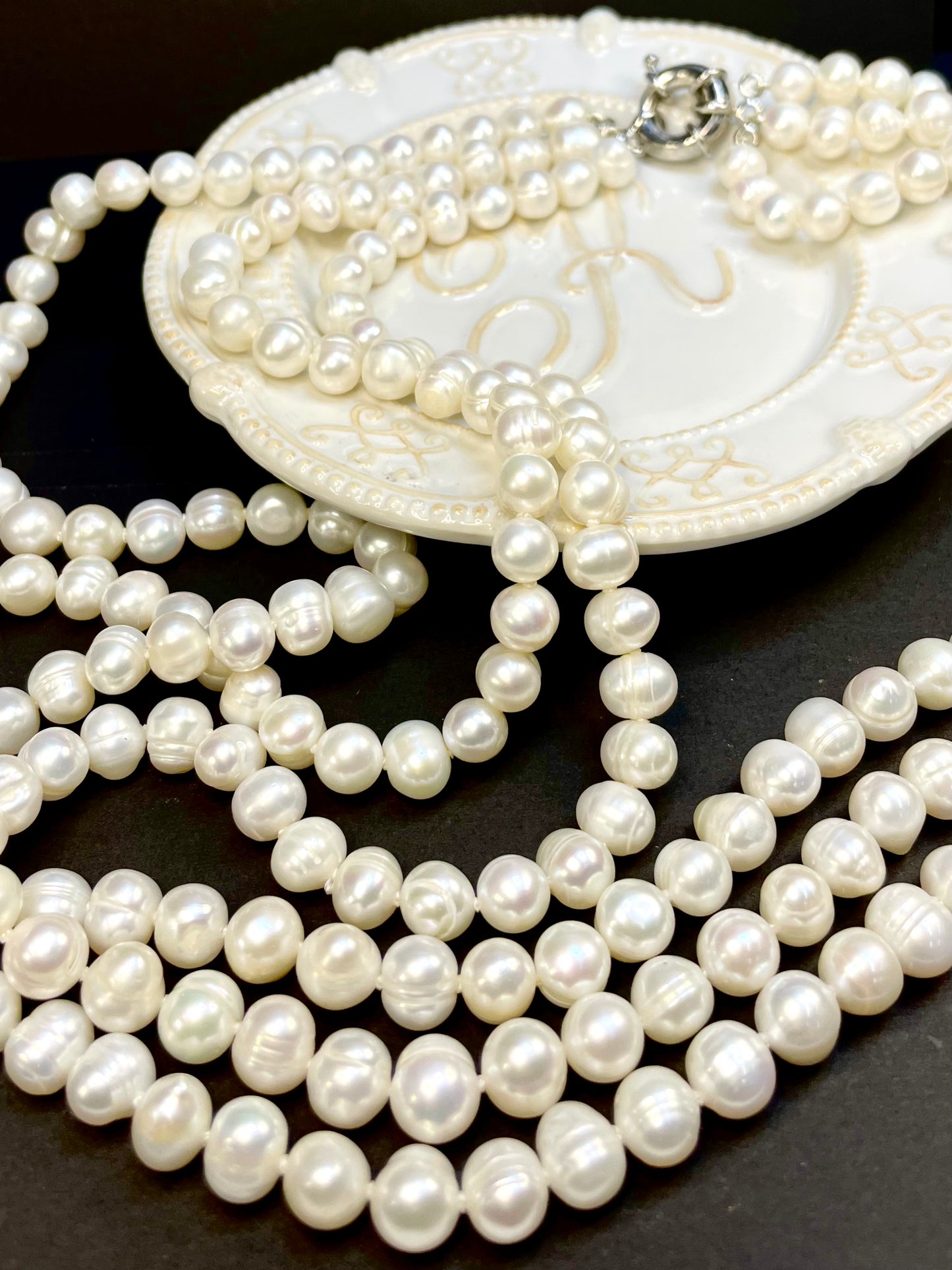 Collar Perlas 3 Ristras