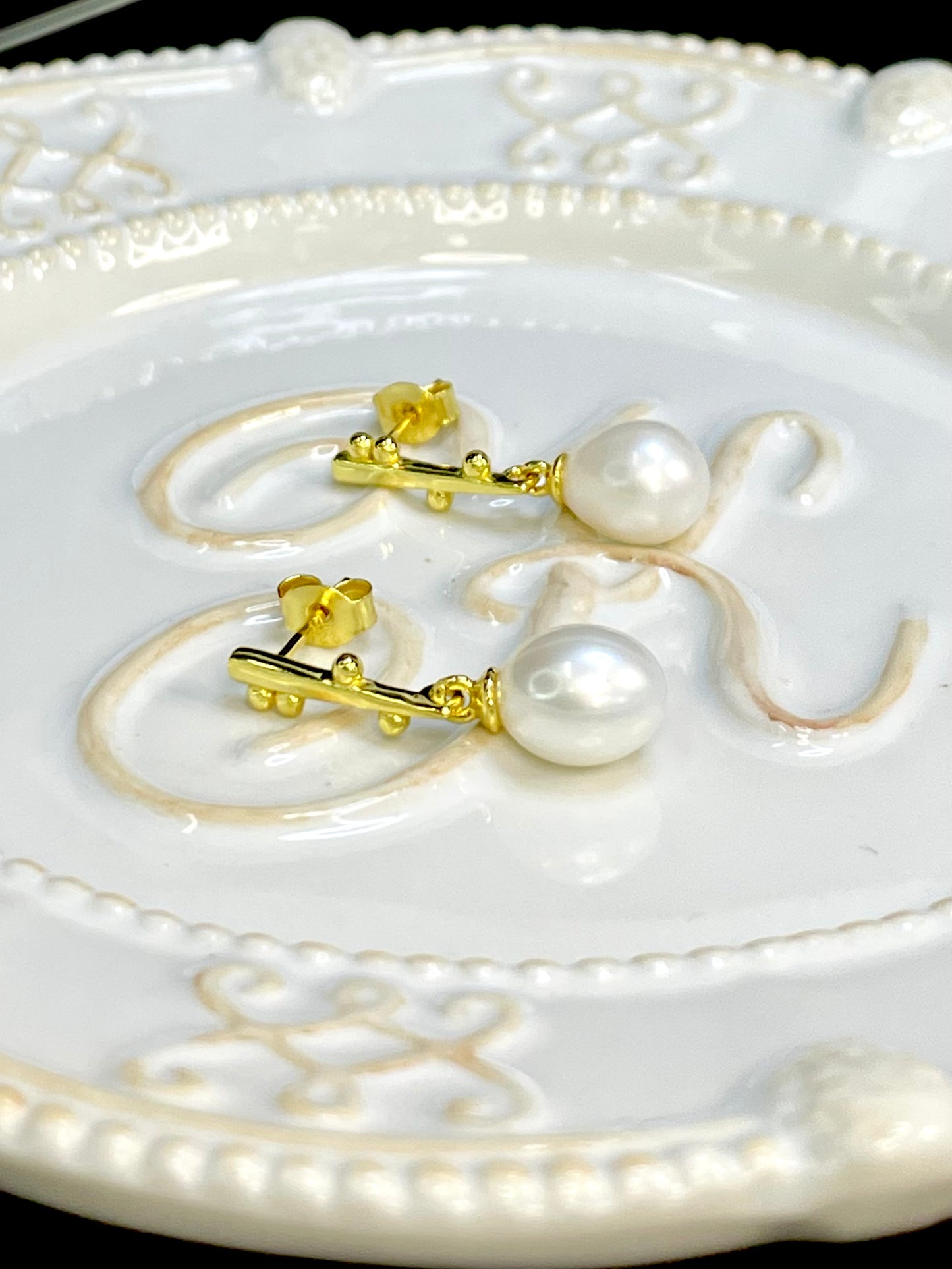 Arete Perla Gota
