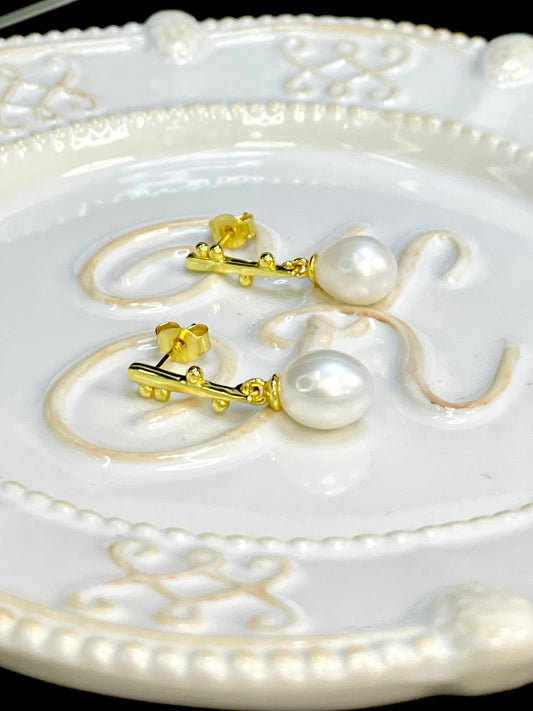 Arete Perla Gota