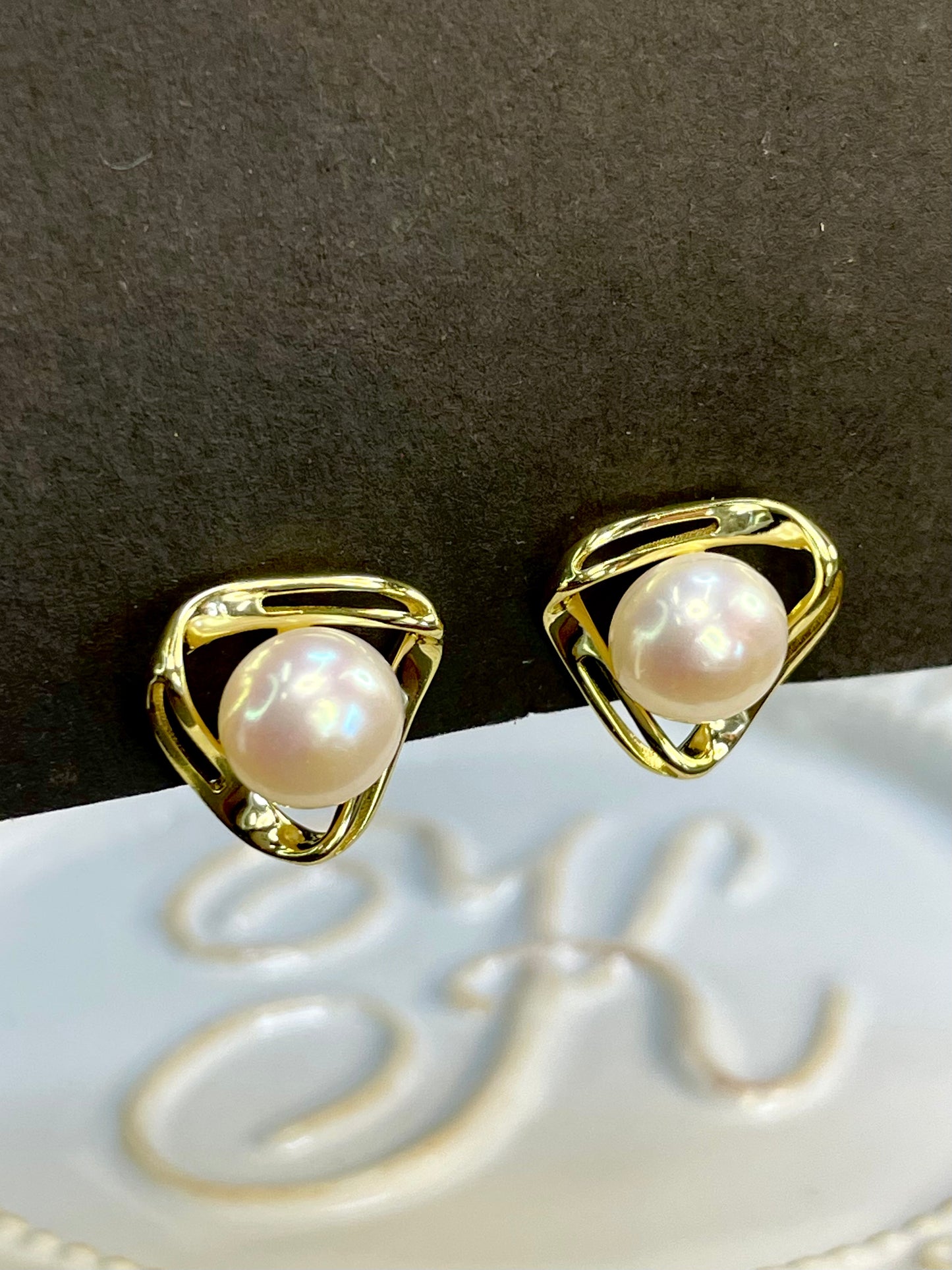 Arete Stud Perla