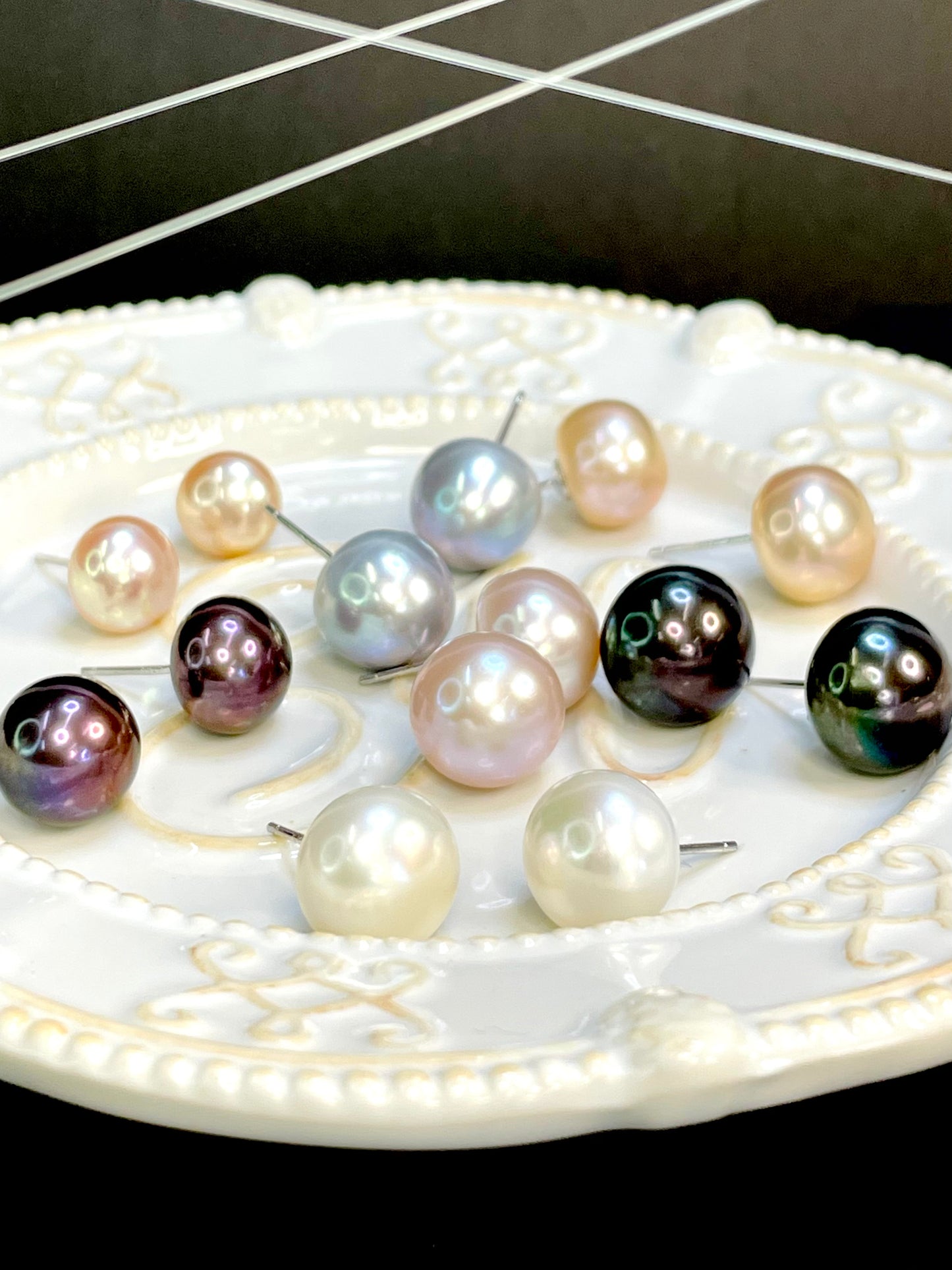 Arete Stud Perla