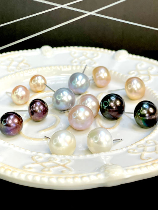 Arete Stud Perla
