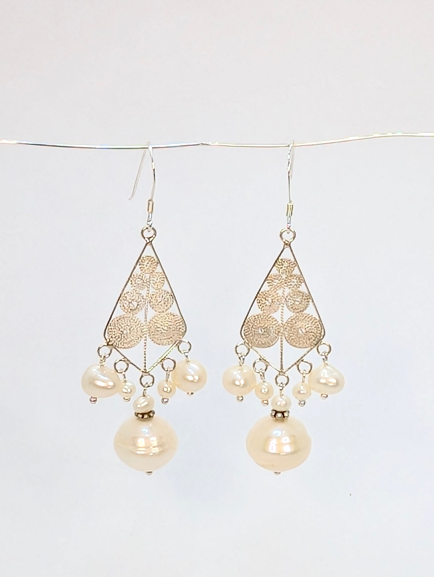 Arete Patente Chandelier Filigrana