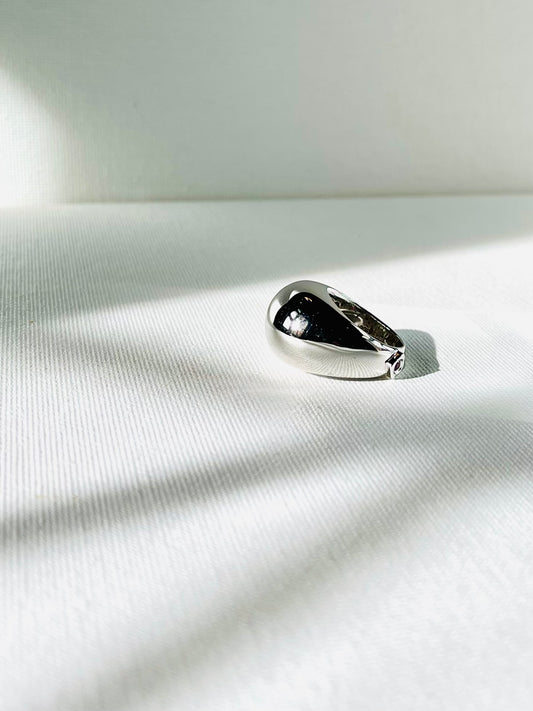 Anillo Plata Bombé