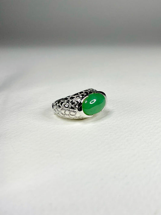 Anillo Jade Oval