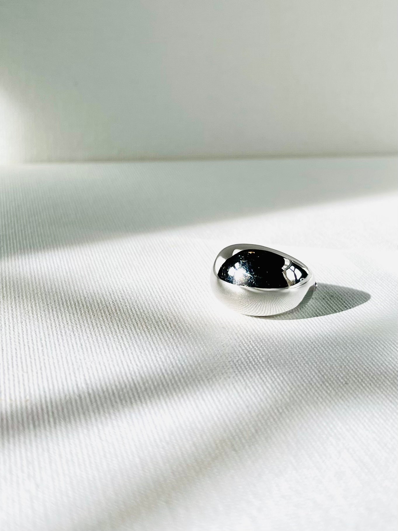 Anillo Plata Bombé