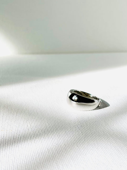 Anillo Plata Bombé