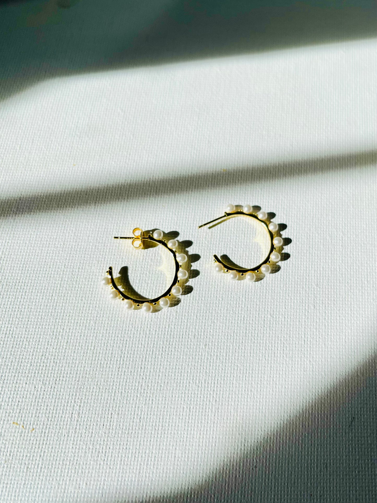 Arete Argolla Perlas