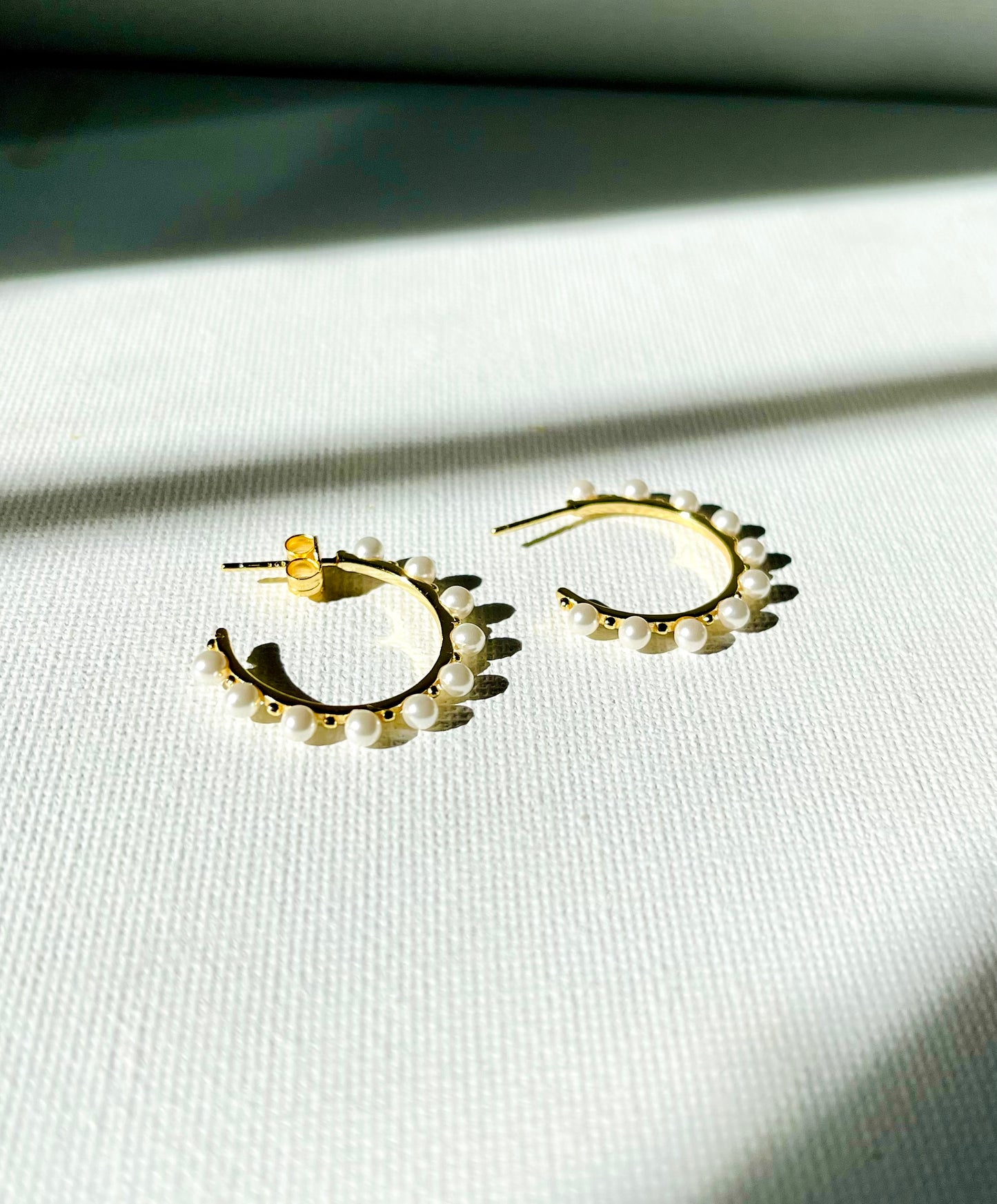 Arete Argolla Perlas