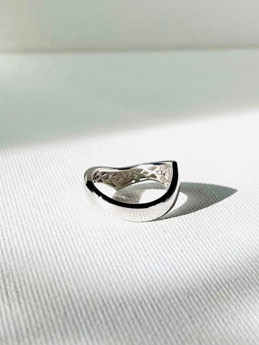 Anillo Plata Banda