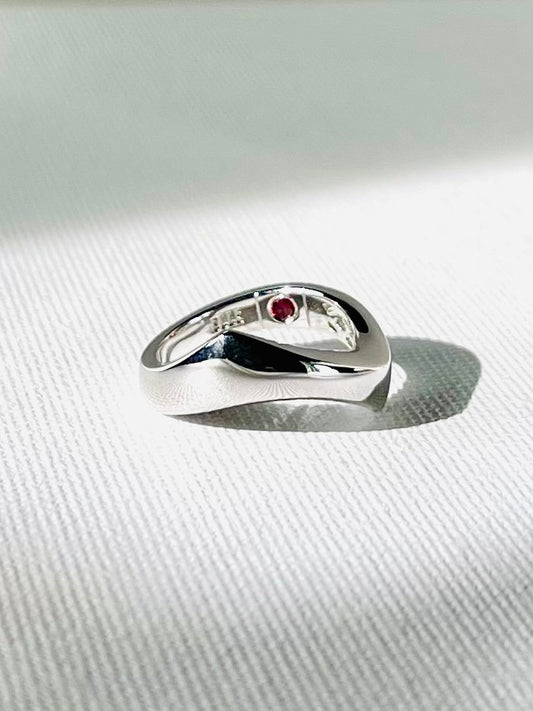 Anillo Plata Banda