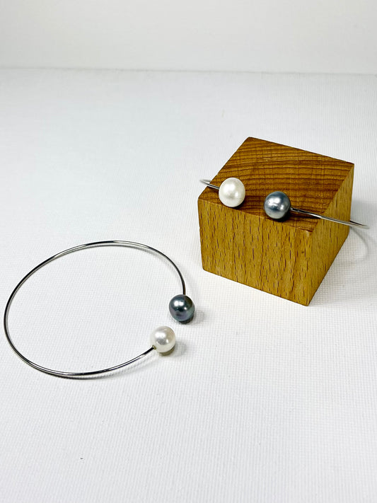 Pulso Perlas Aro Brass