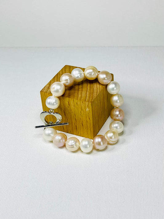 Pulso Perlas Brass