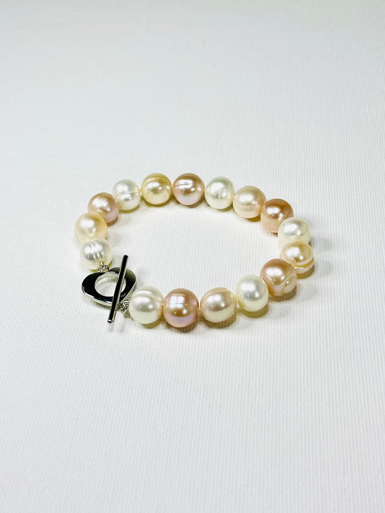 Pulso Perlas Brass