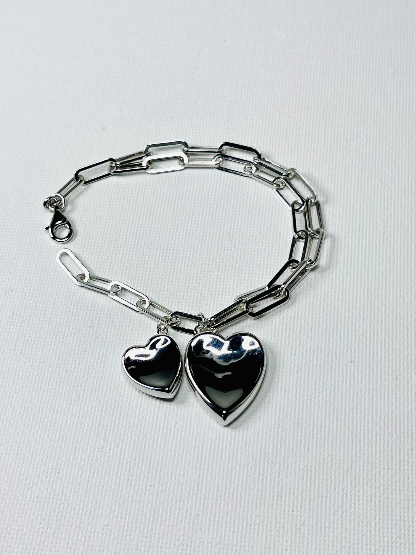 Pulso Eslabones Corazones