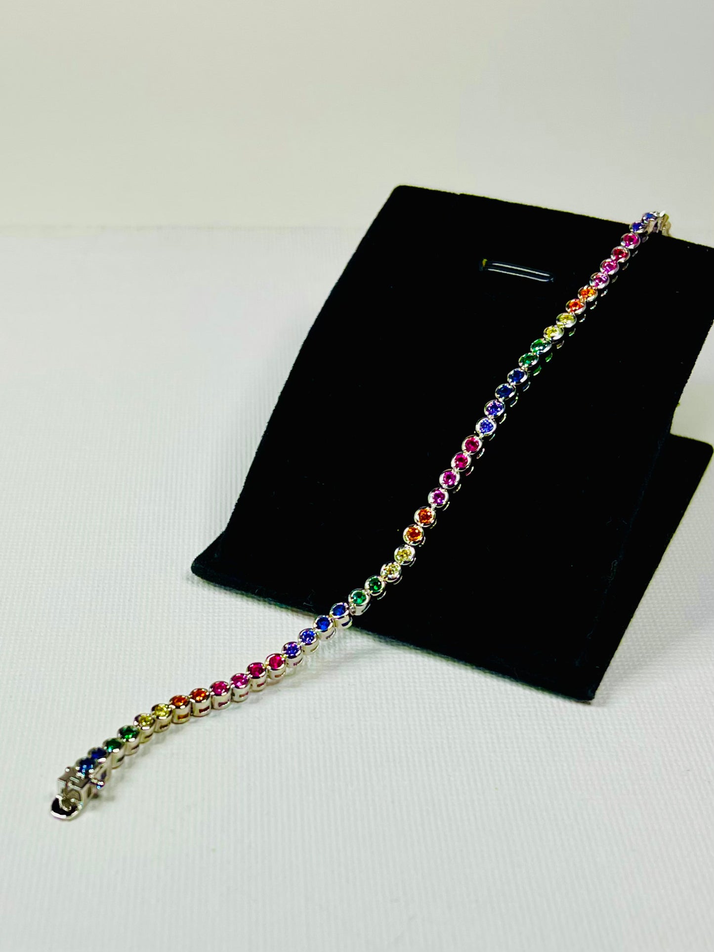 Pulso Tennis Zircones Multicolor