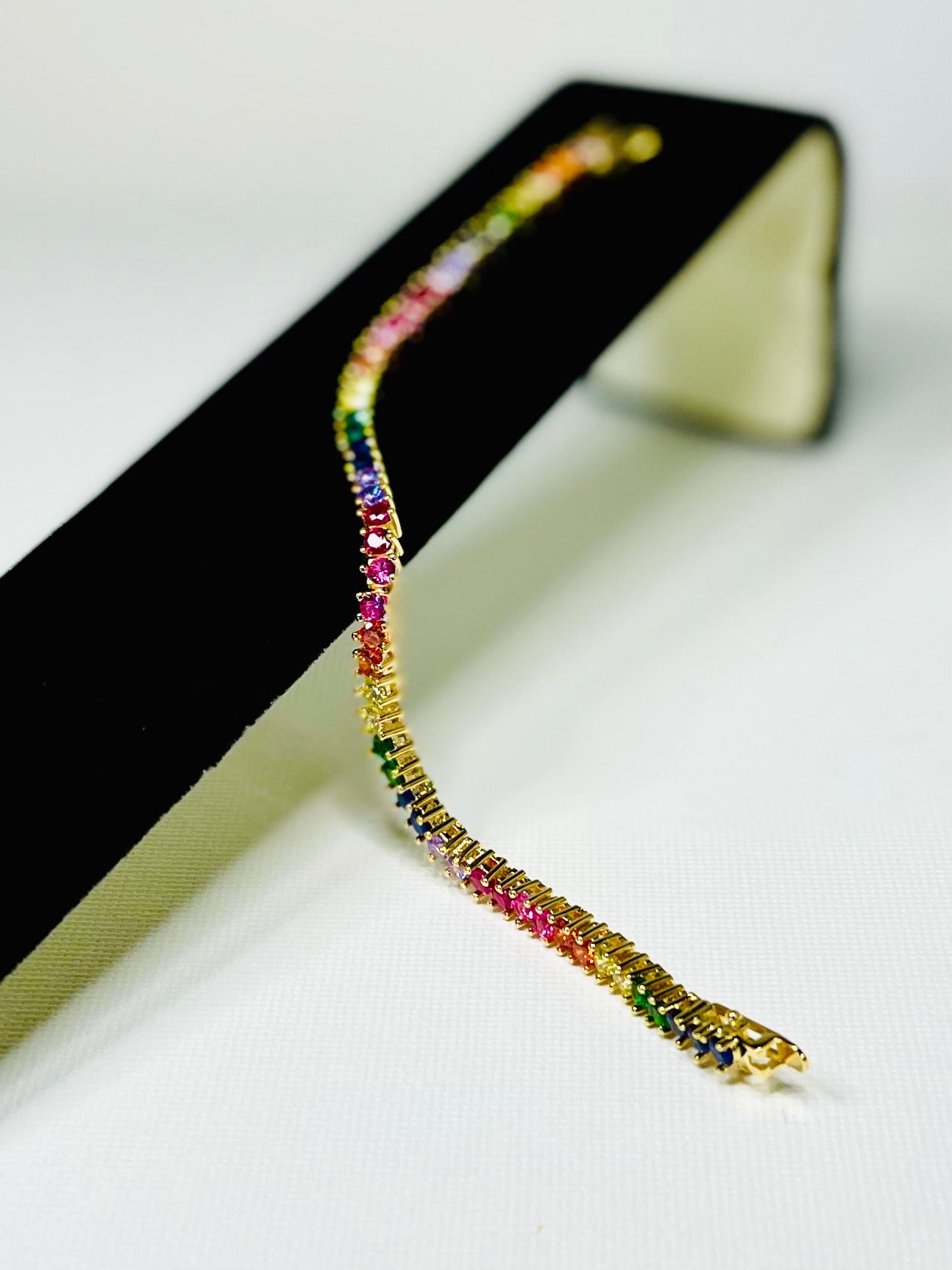 Pulso Tennis Zircones Multicolor