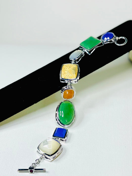 Pulso Multicolor Piedras Varias