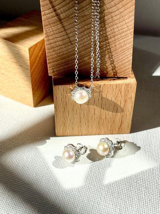 Set Perla Zircones